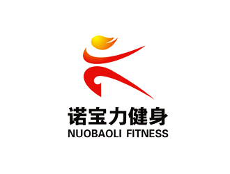 谭家强的新疆喀什诺宝力健身logo设计