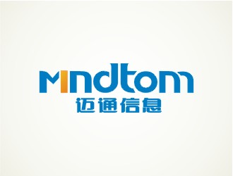 迈通信息LOGO设计 - LOGO123