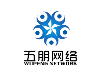 高建辉的五朋网络logo设计