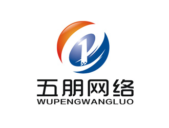 姬鹏伟的五朋网络logo设计