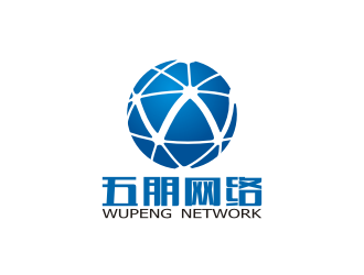 陈波的五朋网络logo设计