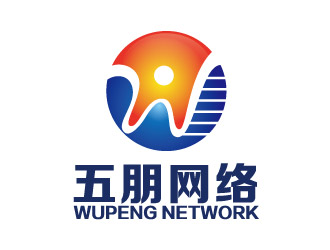 黄程的五朋网络logo设计