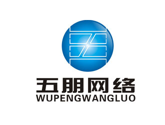 杨占斌的五朋网络logo设计