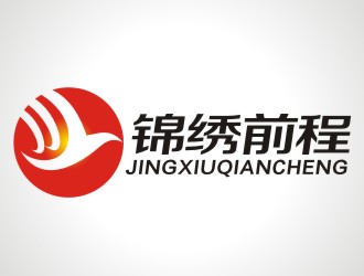 张军代的南京锦绣前程建材有限公司logo设计