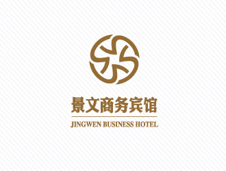 文大为的山海关景文商务宾馆logo设计