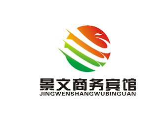 杨占斌的山海关景文商务宾馆logo设计