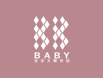 林思源的宝宝水晶饰品logo设计