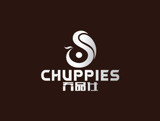 许明慧的英文:chuppies 中文：乔品仕logo设计