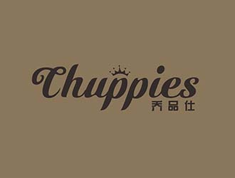 AR科技核心～雪狐设计的英文:chuppies 中文：乔品仕logo设计
