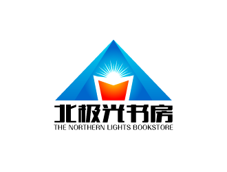 张发国的北极光书房logo设计