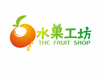 安齐明的水果工坊鲜榨果汁饮品连锁店logo设计