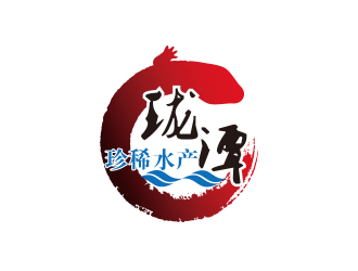黄安悦的陆河珑潭珍稀水产养殖专业合作社logo设计