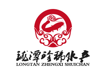 黄程的陆河珑潭珍稀水产养殖专业合作社logo设计