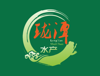 林思源的陆河珑潭珍稀水产养殖专业合作社logo设计