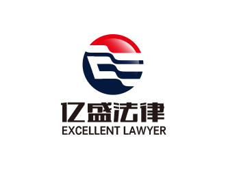 黄安悦的亿盛法律logo设计