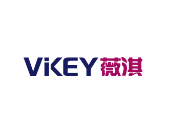 黄安悦的VIKEY 薇淇logo设计