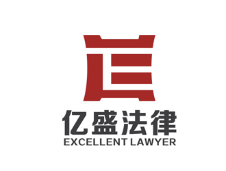 杨占斌的亿盛法律logo设计