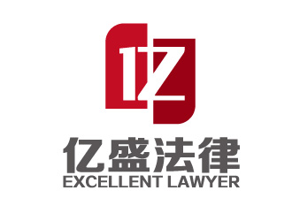 黄程的亿盛法律logo设计