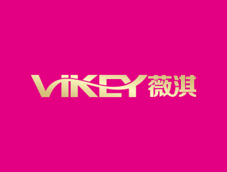 林思源的VIKEY 薇淇logo设计