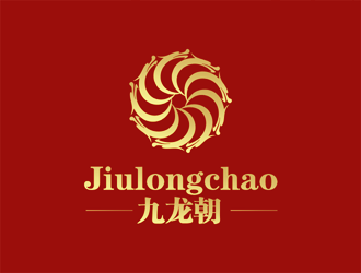 谭家强的九龙朝logo设计