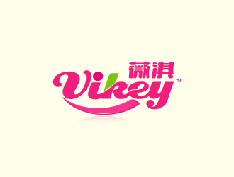 杨勇的VIKEY 薇淇logo设计