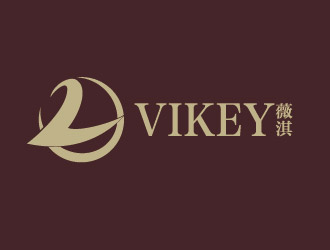 黄程的VIKEY 薇淇logo设计