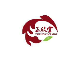 陈兆松的正欣堂茶庄logo设计