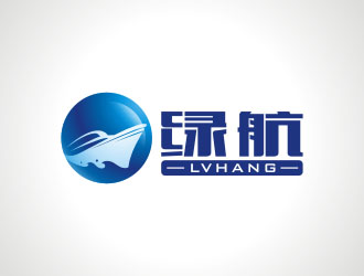 杨福的绿航logo设计