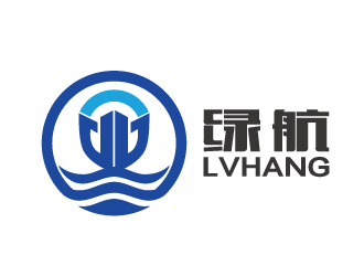 黄程的绿航logo设计