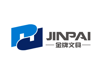 谭家强的金牌文具logo设计