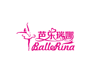 何锦江的芭乐瑞娜舞蹈艺术中心logo设计