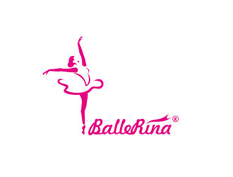 何锦江的芭乐瑞娜舞蹈艺术中心logo设计