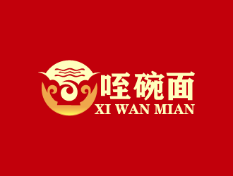 周金进的咥碗面logo设计