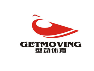杨占斌的GETMOVING    型动体育logo设计