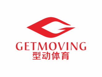 高建辉的GETMOVING    型动体育logo设计