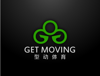 陈晓滨的GETMOVING 型动体育logo设计
