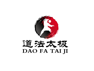 周金进的道法太极logo设计