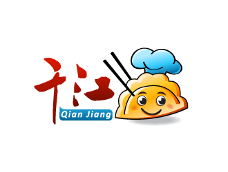 晓熹的千江食品销售公司字体logologo设计