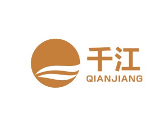 汤云方的千江食品销售公司字体logologo设计