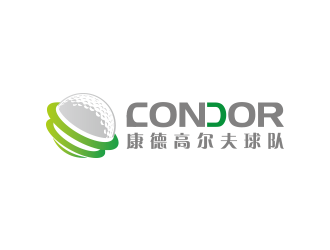 黄安悦的康德高尔夫球队logo设计
