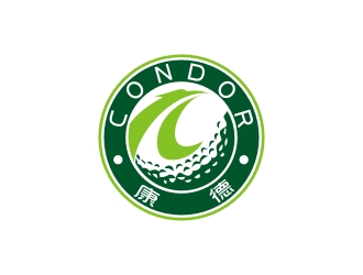 曾翼的康德高尔夫球队logo设计
