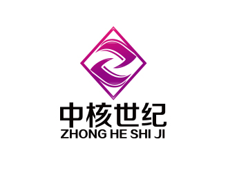 何锦江的中核世纪logo设计