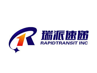 白冰的Rapidtransit Inc瑞派速递logo设计