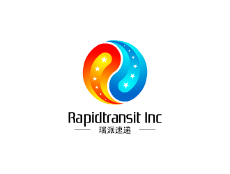 张发国的Rapidtransit Inc瑞派速递logo设计