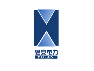 庄舜耕的粤安电力logo设计