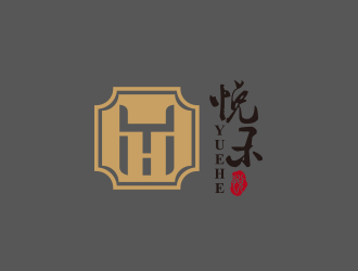 黄安悦的悦禾logo设计