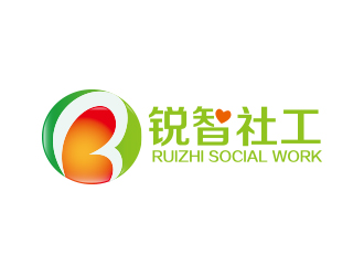 何锦江的佛山市顺德区乐从镇锐智社会工作服务中心logo设计