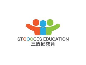 陈兆松的三皮匠教育 Stoooges Educationlogo设计