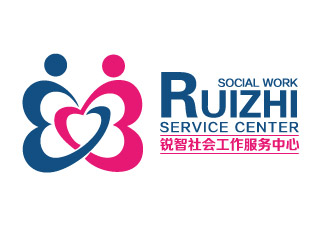 黄程的佛山市顺德区乐从镇锐智社会工作服务中心logo设计