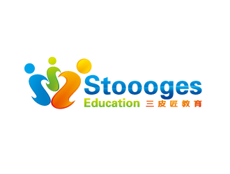 周金进的三皮匠教育 Stoooges Educationlogo设计